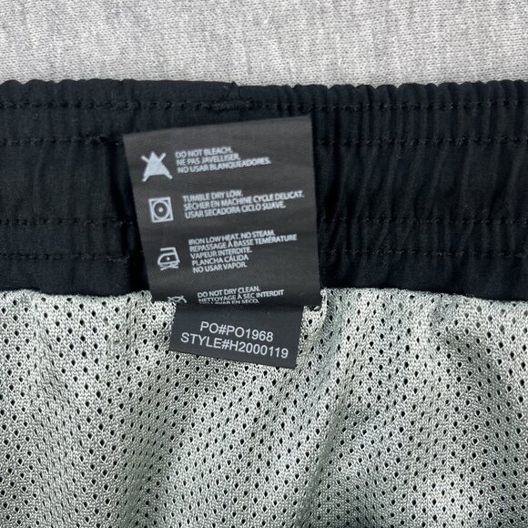 Huk Capers Swim Trunks Mens XL Black Mesh Lined Pockets Drawstring Fishing - Picture 7 of 13